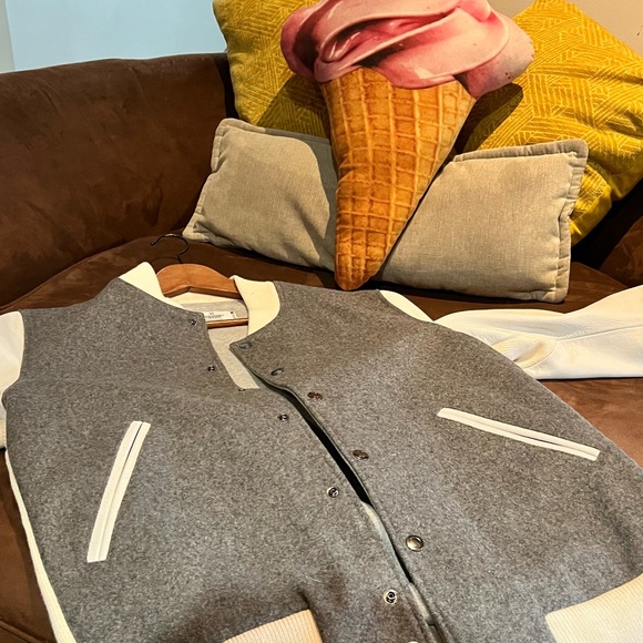 Reigning Champ leather Varsity Jacket - Picture 3 of 3